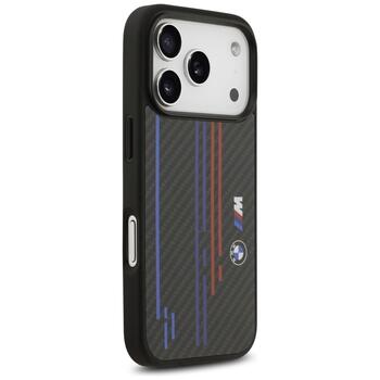 BMW M Kevlar Lines & Logo MagSafe Case Защитный Чехол для Apple iPhone 17 Pro (BMHMP17L25CFSTSK)