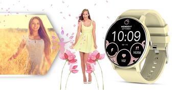 GIEWONT Smartwatch Смарт-часы GW120-6 / экрю (GW120-6)