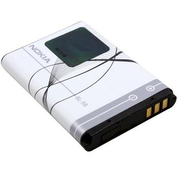 Nokia BL-5B Оригинальный аккумулятор Li-Ion 3.7V / 890mAh / 3.3Wh (OEM) (BL-5B/N)