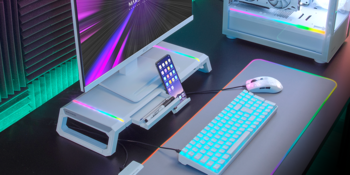 Mars Gaming MGS-ONE Monitora statīvs Chroma RGB / USB 2.0 (MGSONEW)