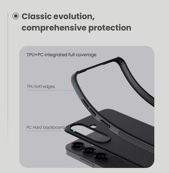 Nillkin Super Frosted PRO Back Cover Защитный чехол для Samsung Galaxy S25+ / тёмно-зелёный (57983124003)