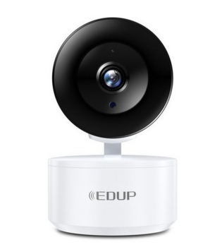 EDUP EH-2048P17 V2 Smart IPCam Умная камера для дома Wi-Fi / PTZ 350° / 2K H.264 / microSD / Audio / IR WDR / USB-C (EH-2048P17V2)