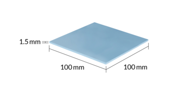 Arctic TP-3 Термопрокладка 100x100x1.5mm (ACTPD00054A)
