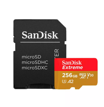 SanDisk Extreme PLUS Карта памяти SDXC / 256 ГБ (SDSDXWV-256G-GNCIN)
