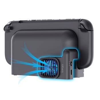iPega SW2206 Cooling Fan Для зарядной док-станции Nintendo Switch 2 / чёрный (PG-SW2206)
