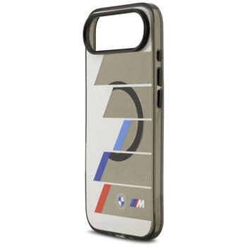 BMW M IML Metal Buttons Tricolor Lines MagSafe Case Защитный Чехол для Apple iPhone 17 Air (BMHMP17M25HTTRIA)