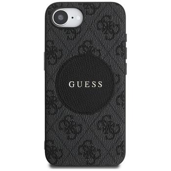 Guess 4G Circle Classic Logo MagSafe Чехол для Apple iPhone 16e (GUHMPSE4P4PGRSGK)
