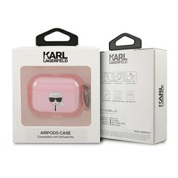 Karl Lagerfeld KLAPUKHGP AirPods Procover Защитный чехол для AirPods Pro / розовый (KLAPUKHGP)