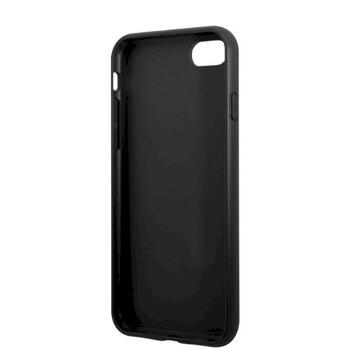 Guess GUHCI8PSATPK Saffiano Triangle Logo Защитный чехол для iPhone 7/8/SE 2020/SE 2022 / чёрный (GUHCI8PSATPK)