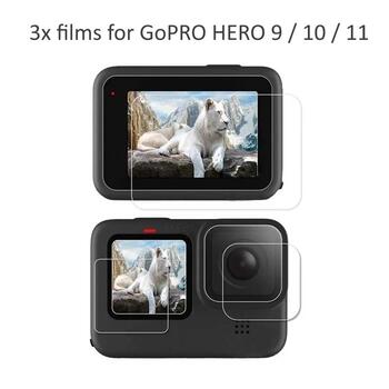 Mocco Premium Hydrogel Film Aizsargplēvītes priekš GoPro HERO 9 / 10 / 11 / 3gb (MO-HYD-GOPRO11-3X)