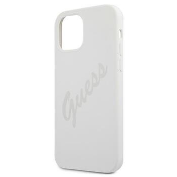 Guess GUHCP12LLSVSCR Script Vintage Aizsargapvalks priekš iPhone 12 Pro Max 6,7