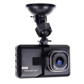 RoGer DVR2 Автомобильный видеорегистратор / Full HD / 170' / G-Sensor / MicroSD / LCD 3'' (RO-DVR2)