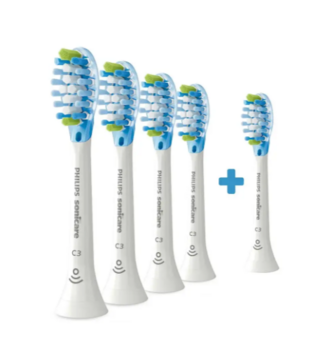 Philips Sonicare C3 Premium Plaque Defence Zobu birstes uzgalis 5gab (HX9045/87)