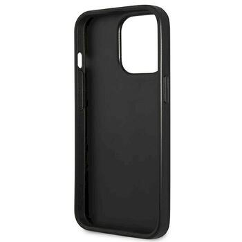 Guess GUHCP13LPS4MK Hardcase Saffiano 4G Small Metal Logo Защитный чехол для iPhone 13 Pro / 13 6,1