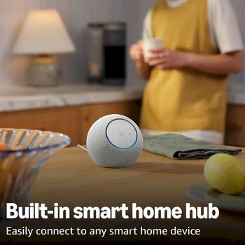 Amazon Echo Dot Max 2025 Viedais skaļrunis Wi-Fi 6E / balts (B0DKLVWZPF)