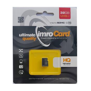 Imro Карта Памяти MicroSD / 32GB / cl.10 / UHS-I (MicroSD10/32G UHS-I)