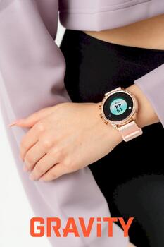 Smartwatch Gravity Ремешок и браслет для часов GT5-5 / розовое золото (GT5-5)