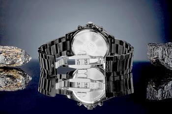 Giewont Vīriešu pulkstenis Chronograph Sapphire GW3520-B1 / melns (GW3520-B1)