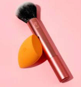 Real Techniques Everything Blending Duo Набор принадлежностей для макияжа (кисть + спонж) (079625452419)