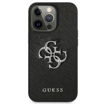 Guess GUHCP13LSA4GSBK Saffiano 4G Metal Logo Защитный чехол для iPhone 13 Pro/13 6,1