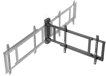Nedis TVWM5860BK Motorisēts Pilnībā Kustīgs TV sienas stiprinājums 32–75″ (TVWM5860BK)