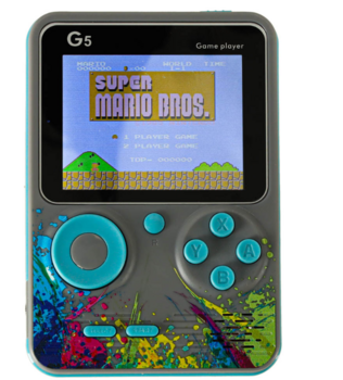 RoGer G5 Retro Mini Портативная Игровая Консоль (RO-3369-GR)