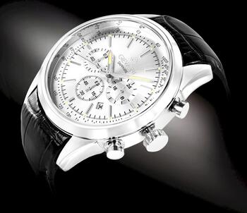 Giewont Chronograph Sapphire Мужские часы GW7650-A1 / серебристый (GW7650-A1)