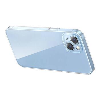 Baseus Crystal Series Case Защитный чехол для iPhone 14 Plus + защитное стекло / прозрачный (ARSJ001102)
