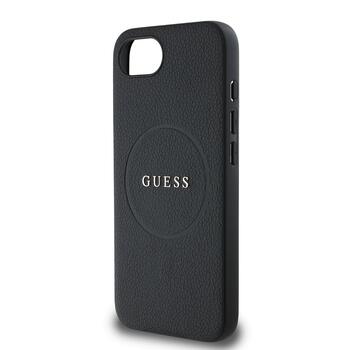 Guess PU Grained Classic Logo MagSafe Case Чехол для Apple iPhone 16e (GUHMPSE4PGHSMMK)