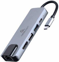 Gembird USB Type-C 5in1 Док-станция (A-CM-COMBO5-04)