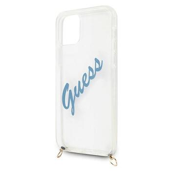 Guess GUHCP12SCRTVSBL Script Vintage Защитный чехол для iPhone 12 mini 5,4