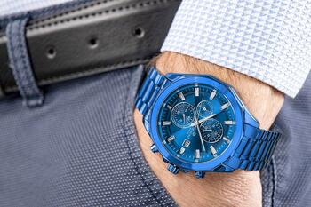 Giewont Мужские часы Chronograph Sapphire GW7290-B5 / синий (GW7290-B5)