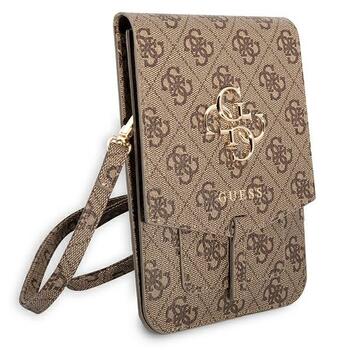 Guess PU 4G Metal Logo Универсальный чехол для смартфона (GUWBG4GFBR)