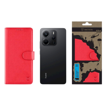 Tactical Field Notes Защитный чехол для Xiaomi Redmi Note 14 4G / красный (TA-57983124990)
