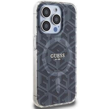 Guess GUHMP15LHGCUSTGK Hardcase IML GCube MagSafe Защитный чехол для iPhone 15 Pro 6.1
