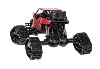 RoGer Rock Crawler 2in1 Автомобиль с радиоуправлением / 2.4Ghz  / 4x4 / 20 km/h / 1:16 / Kрасный (RO-RC-GRR-2IN1-RE)