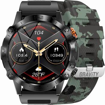 Smartwatch Gravity GT20-6 Смарт-часы / чёрный (GT20-6)