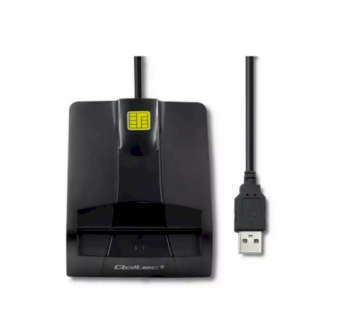Qoltec 50634 Smart ID Считыватель карт (50634)