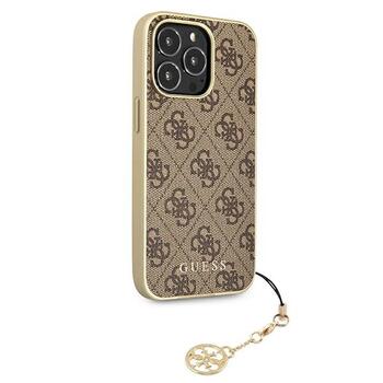 Guess GUHCP13LGF4GBR Hardcase 4G Charms Collection Aizsargapvalks priekš iPhone 13 Pro / 13 6,1