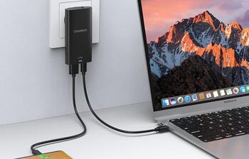 Choetech PD6011 Wall Сharger USB-C 67W PPS / PD3.0 / QC3.0 (PD6011-B)