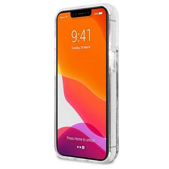 Karl Lagerfeld KLHCP13XGCFS Liquid Glitter Choupette F Aizsargapvalks priekš iPhone 13 Pro Max 6,7