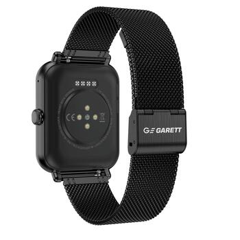 Garett Smartwatch GRC CLASSIC Black Steel Умные часы IPS / Bluetooth / IP68 / SMS (CLASSIC_BLK_STL)
