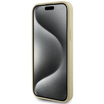 Guess Strass Metal Logo Back Case Защитный Чехол для Apple iPhone 15 (GUHCP15SPS4DGPD)