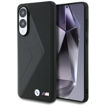 BMW Leather Oversized Stripes MagSafe Чехол для Samsung Galaxy S25 Edge (BMHMPS25E24PUOCSK)