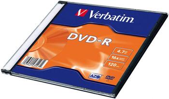 Verbatim DVD-R AZO 4.7GB 16x Colour Матрица (43547)