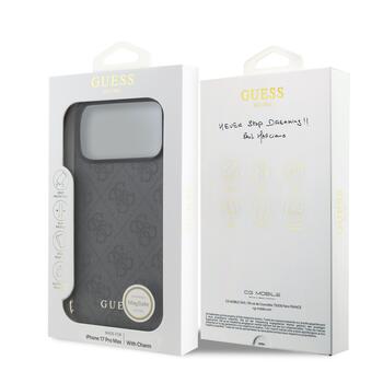 Guess 4G Charm Case Чехол для Apple iPhone 17 Pro Max (GUHMP17XGF4GCK)