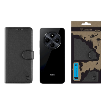 Tactical Field Notes Cover Защитный чехол для Xiaomi Redmi 14C 4G/A4 5G/Poco C75 / чёрный (TA-57983123287)