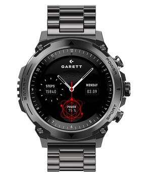 Garett Atom Silver steel Умные часы (ATOM_SVR_STL)
