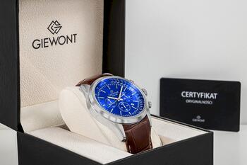 Giewont Chronograph Sapphire Vīriešu pulkstenis / sudrabzils (GW7650-A5)