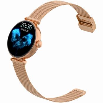 Smartwatch Gravity Умные часы / розовое золото/чёрный (GT26-3)